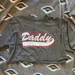 Call Her Daddy cropped tee